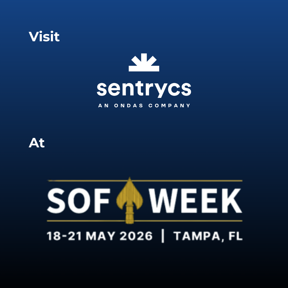 Ondas’ Sentrycs to Present New Portable C-UAS Solution, Sentrycs Scout, at SOF Week